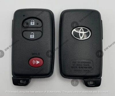 NOVO! Chaveiro remoto Toyota Prius 4Runner Venza Smart Proximity HYQ14ACX GNE 5290 - Imagem 1 de 4