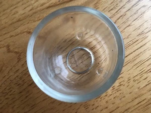 AC  Glass Bowl  AC  Original Style with 3 support knobs Early style? - Bild 1 von 4