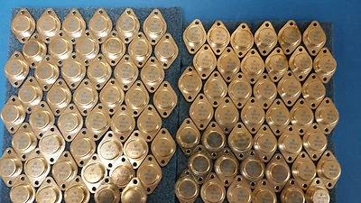 (1 PC) 2N5039 UNITRODE Trans GP BJT NPN 150V 25A 3 pines (2 pestañas) TO-3 Foto 1 de 4