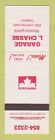 Matchbook Cover - Petro Canada oil gas Garage L Chasse Cabano QC