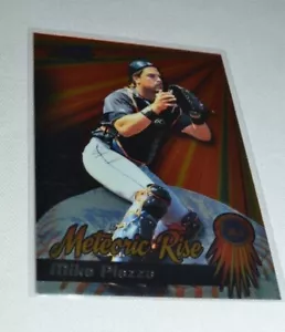 2000 Bowman Chrome - Mike Piazza New York Mets tarjeta de ascenso meteórico MR6 - Imagen 1 de 3