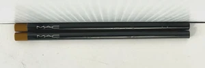 (2) MAC EYE BROWS Crayon Pour Les Sourcils - FLATTER **FULL SIZE RARE SOLD AS-IS - Picture 1 of 4