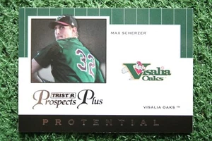 Max Scherzer 2007 Tristar Prospects Plus Protential #PT-MS - Picture 1 of 2