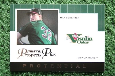 Max Scherzer 2007 Tristar Prospects Plus Protential #PT-MS Foto 1 de 2