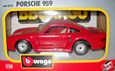 PORSCHE 959 - scala 1/24 BURAGO - Immagine 1 di 3