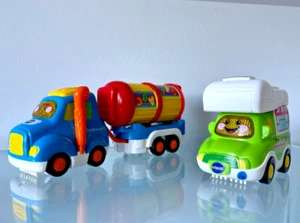 3er Set VTECH - Tut tut Baby Flitzer (Tankwagen + Anhänger, Wohnmobil) - Bild 1 von 9
