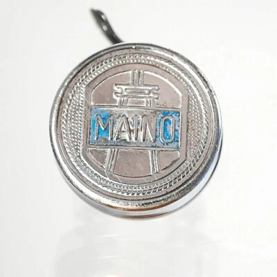 campanello d'epoca MAINO con campana in BRONZO colore originale  - Immagine 1 di 4