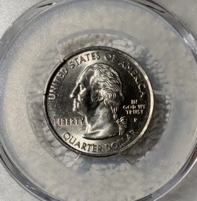 2000 P Massachusetts State Quarter MS 65 Uncirculated - Image 1 of 2