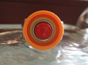 Scheibe - "Kringel" - Orange - kompatibel mit Charlotte 21, Touch, Ring Ding u.a - Bild 1 von 5