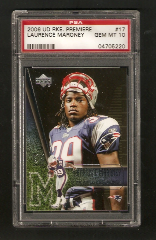 2006 UPPER DECK LAURENCE MARONEY #17 PSA 10 GEM MINT ROOKIE PREMIERE UD RKE - Image 1 of 1