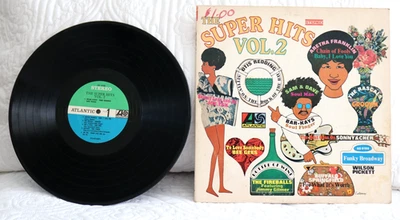 Vinyl Album The Super Hits Vol.2 Various Artist 1968 Atlantic Records SD-8188 - Image 1 of 4