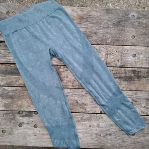 Victoria's Secret PINK sportliche Trainingslegging nahtlos Large blau hoher Bund  - Bild 1 von 6