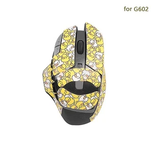 Anti-Slip Gaming Mouse Sticker For Logitech G602 Sweat-Proof Full / Half Cover - Afbeelding 1 van 22