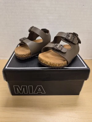 Sandalia Mia Juniper bebé/niño pequeño moca talla 2 Foto 1 de 4