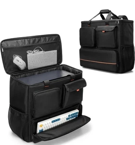 Trunab PC Transporttasche Rucksack für Desktop Tower, Tastatur & Zubehör - Bild 1 von 6