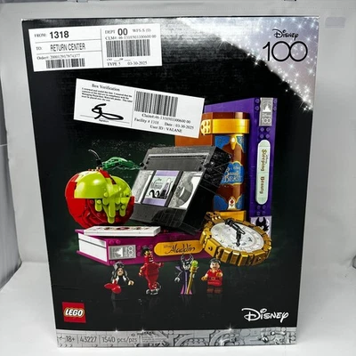 LEGO Disney 100 Villains Icons 43227 Disney 100th Anniversary – Damaged Box - Image 1 of 4