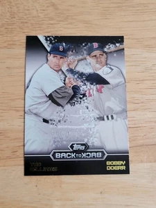 Topps Back to Back 2016 #B2B13 Bobby Doerr/Ted Williams - Imagen 1 de 2