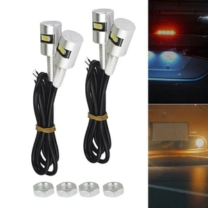 Plate Bolt Light Led License 0.24W 17x12x12mm 5630 Car Long Lasting - Picture 1 of 12