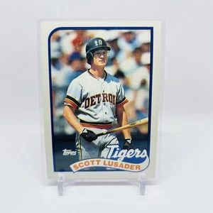 1989 Topps #487 Scott Lusader - Picture 1 of 2