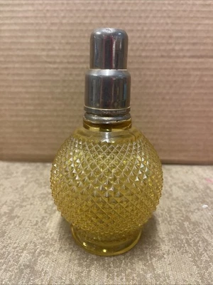 LAMPE BERGER diffusore di fragranza vetro bolla ambra testurizzato lampada olio Francia - Immagine 1 di 4