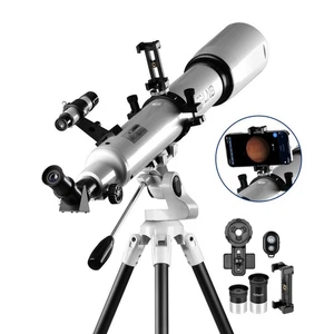 80mm Aperture 700mm Professional Refractor Telescope for  Beginners Gift - Picture 1 of 9