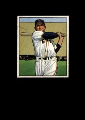 Bowman Set-Break # 64 1950 Al Dark en muy buen estado-en muy buen estado (arrugue) *GMCARDS* Foto 1 de 2