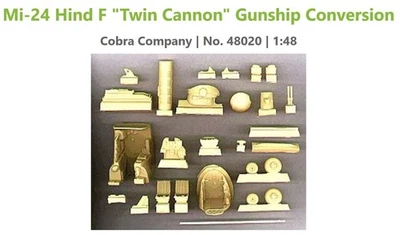 RARE Mi-24 Hind F "Twin Cannon" Gunship Conversion Cobra | No. 48020 1:48 - Image 1 of 4