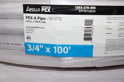Apollo PEX Tubing 3/4" x 100 ft for Plumbing Applications - Image 1 of 4