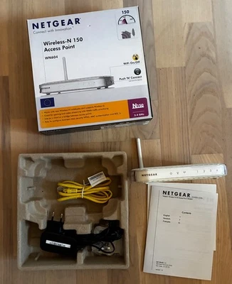 Netgear WN604 Wireless-N 150 WLAN Access Point - Bild 1 von 3