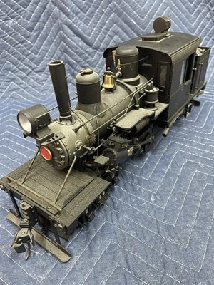 Bachmann Spectrum G Scale Climax 25 Ton Class B Steam Locomotive - Black (81181) - Image 1 of 4