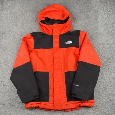 Chaqueta de Lluvia The North Face Niños Mediana (10/12) Naranja Dryvent Cremallera Completa Con Capucha Foto 1 de 4