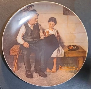 Vtg. Edwin M. Knowles Plates Lighthouse Keeper's Daughter Plate 4P - Picture 1 of 2