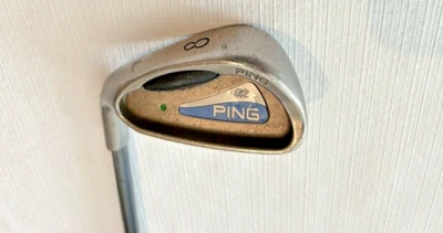 PING G2 8 Iron LH Ping Green Dot TFC100 Regular Shaft Golfpride Tour Wrap Grip - Image 1 of 4
