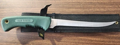 Cuchillo de filete Schrade + Hecho en EE. UU. 147OT Old Timer Pro Fisherman nuevo en caja Foto 1 de 4