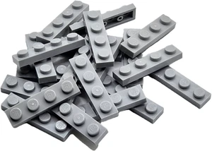 LEGO Nr.-4211445 Platte 1x4 hellgrau / 20 Stück - Zdjęcie 1 z 1