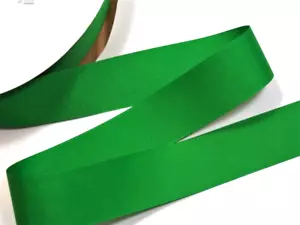 Kelly Green Grosgrain Ribbon 1 1/2" wide x 7 yards Schiff Emerald Polyester B37 - Picture 1 of 8