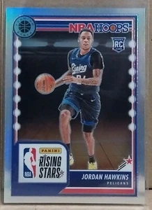 NBA Hoops Premium Stock #288 Jordan Hawkins Silver Prizm Rising Stars RC SP - Picture 1 of 2