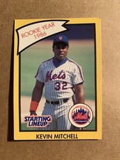 1990 Starting Lineup Cards Rookie Year Kevin Mitchell