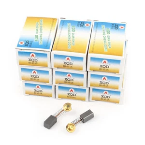 10 Pairs Motor Carbon Brushes 999021 Replacement 12mm x 7mm x 6mm  - Picture 1 of 1