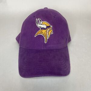 Minnesota Vikings Hat Purple Corduroy NFL Adjustable Football Lightwear Adult