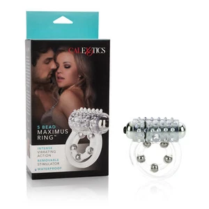 Maximus Enhancement Ring 5 Stroker Beads - Clear - Picture 1 of 3
