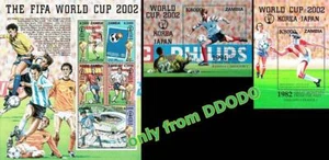 ZAMBIA 2002 FOOTBALL CUP 2 S/S + M/S SC#973-75 SOCCER SPORTS💲FREE SHIPPING💲 - Picture 1 of 1
