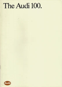 Audi 100 1990-91 UK Market Brochure Saloon Avant Quattro Turbo TD 2.3E 2.0E 2.0 - Picture 1 of 1