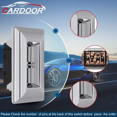 Interruptor de janela de energia para Chevrolet C10 C20 C30 S10 Pickup Blazer S10 GMC - Imagem 1 de 4