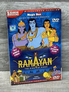 Ramayan The King Of Kings Magic Box DVD English Tamil HTF RARE NEW SEALED