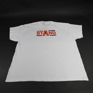 Port & Company Short Sleeve Shirt Men's White Used - Picture 1 of 5