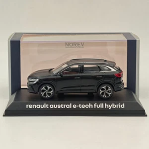Norev 1/43 Renault Austral E-tech Full Hybrid Black Diecast Model Cars Limited - Zdjęcie 1 z 7
