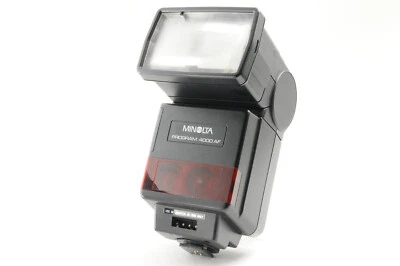 [Excellent+++] Minolta Program 4000 AF Shoe Mount Xenon Flash For Minolta SLR -2 - Image 1 of 4