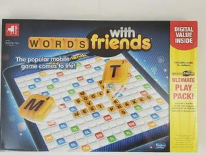 Words With Friends Board Game by Zynga 2012 Hasbro Gaming NEW SEALED - Picture 1 of 1