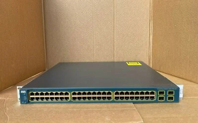 Cisco 3560G-48PS-S with IOS 15 Cisco Catalyst WS-C3560G-48PS-S (Inc VAT) - Image 1 of 4